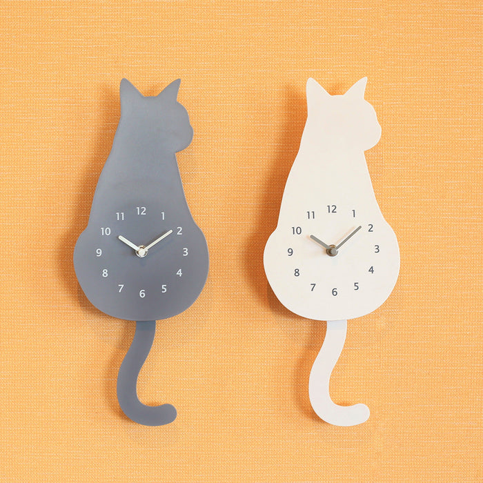 벽걸이시계 고양이 EL010