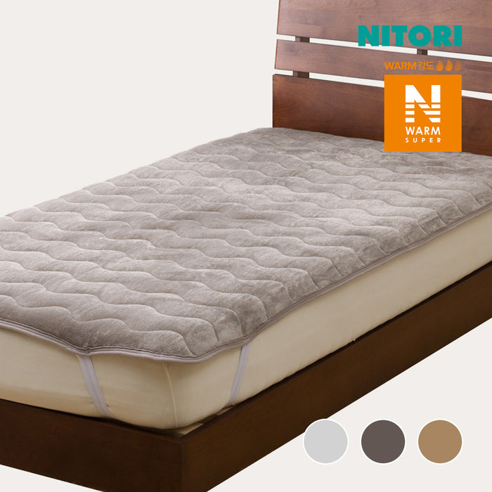 니토리 N-SP웜 고정형 리버시블 침대패드 (SD)