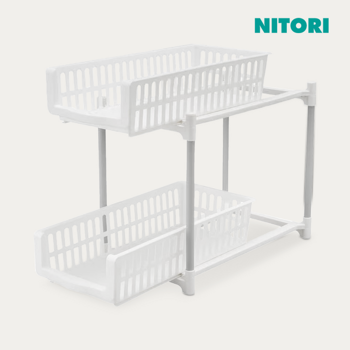니토리 2단 슬라이드 트레이