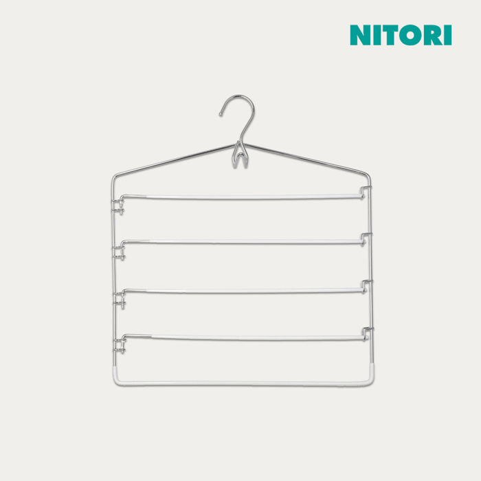 니토리 논슬립 5단 바지걸이 라미