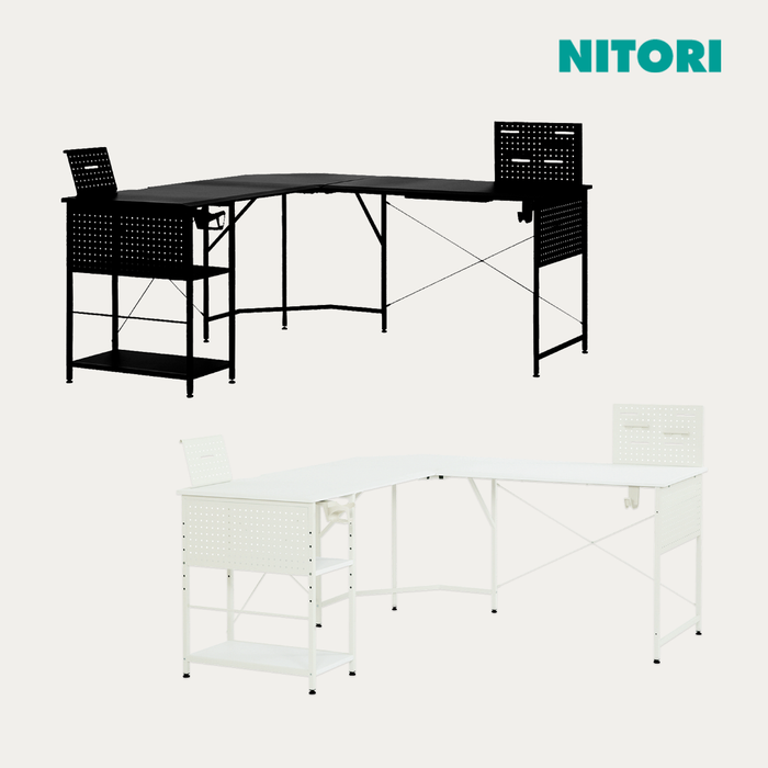니토리 L형 코너 책상 GM003