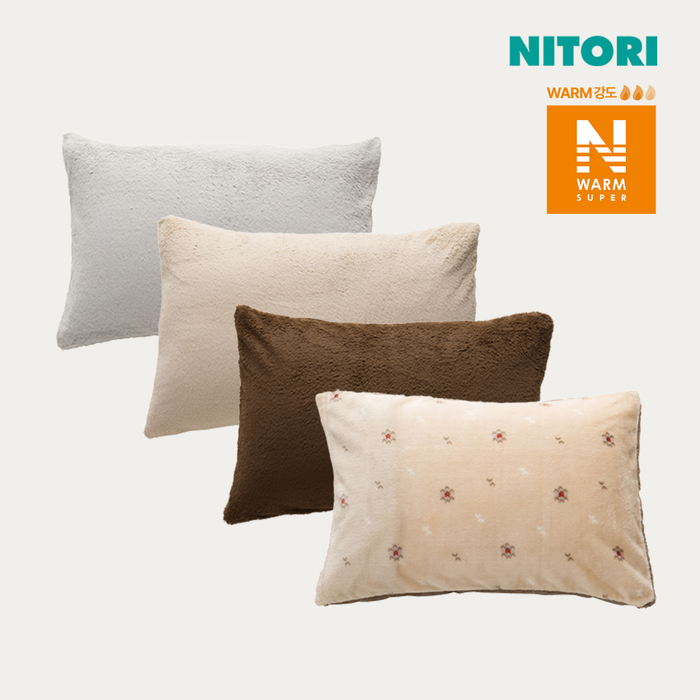 니토리 N-SP웜 베개 커버