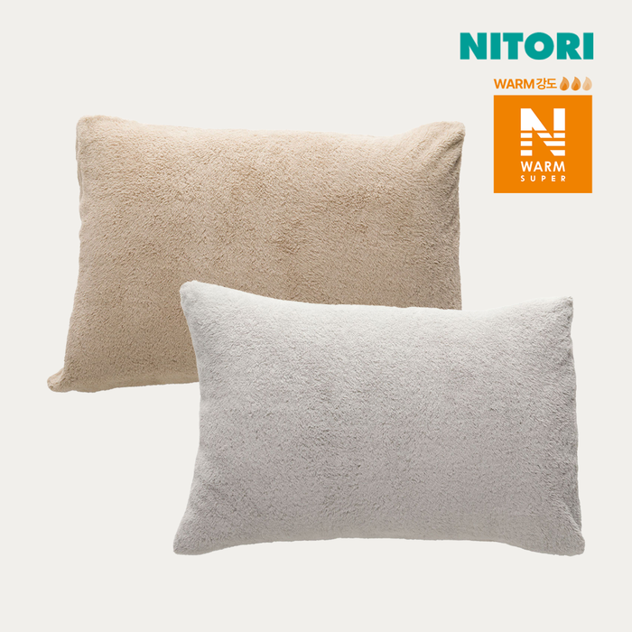 니토리 N-SP웜 베개 대형 커버
