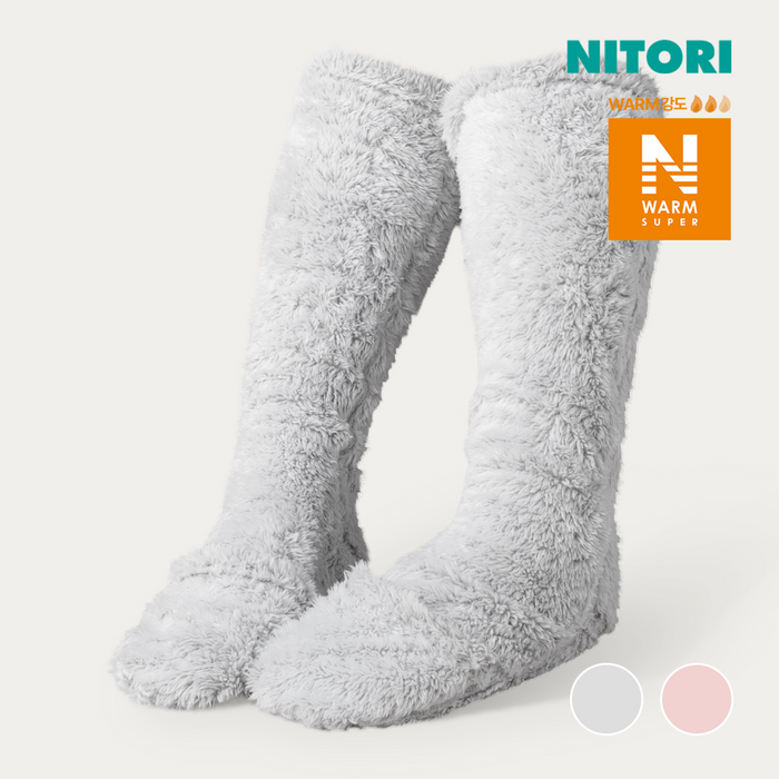 니토리 N-SP웜 수면양말 롱 M (2컬러)