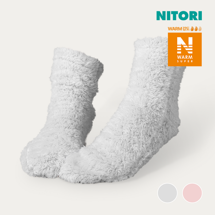 니토리 N-SP웜 수면양말 (S)