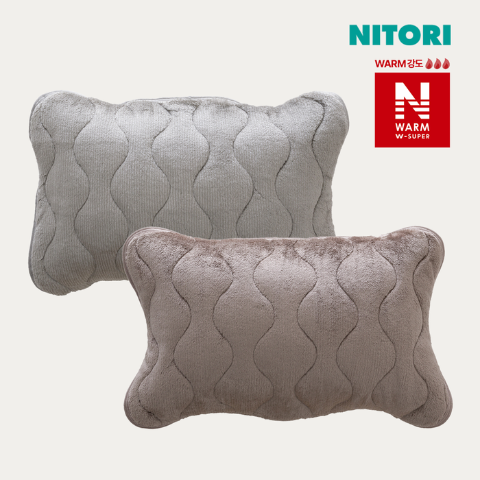 니토리 N-WSP웜 리버시블 베개패드