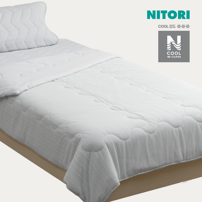 니토리 N-WSP쿨 양면 얇은 이불 (D)