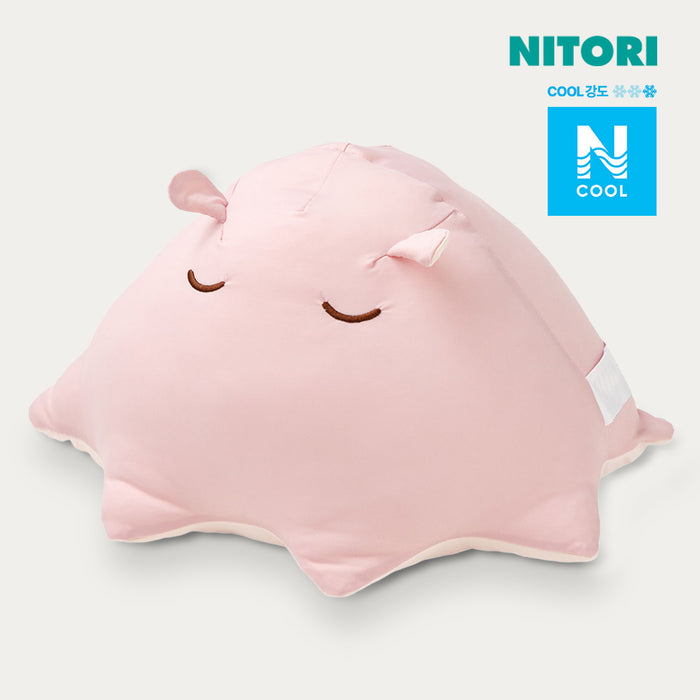 니토리 N-쿨 쿠션 인형 잠자는 우무문어