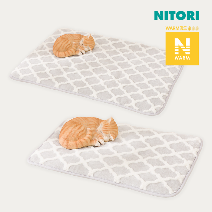 니토리 N-웜 반려동물 수면 패드 (M,L)