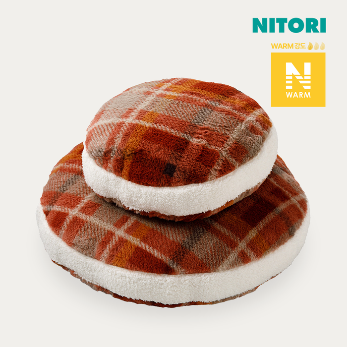 니토리 N-웜 원형쿠션 (M,L)