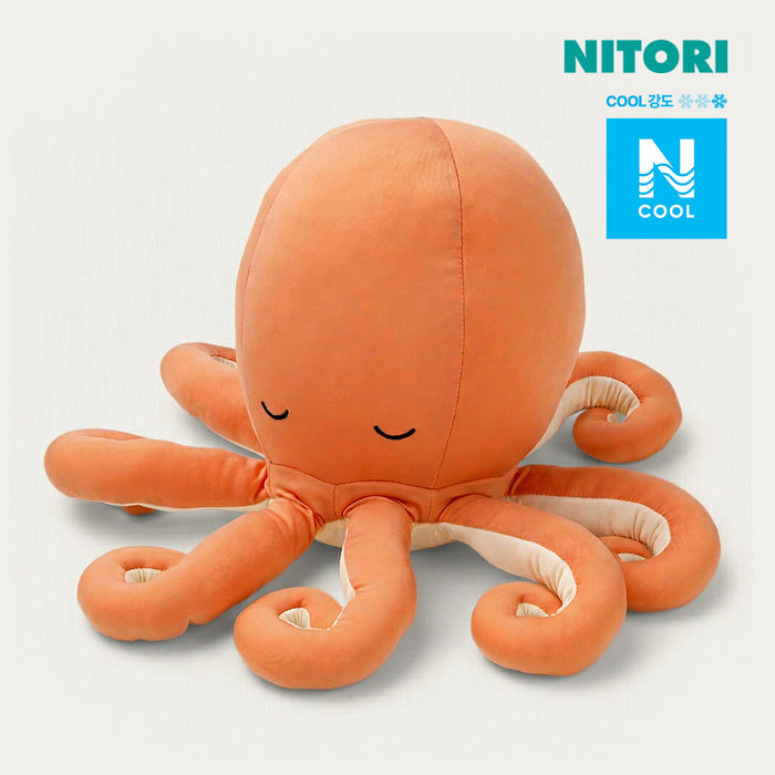 니토리 N-쿨 쿠션 인형 문어