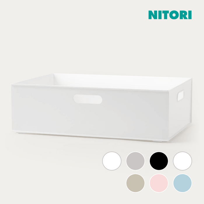 니토리 N인박스 하프 바스켓