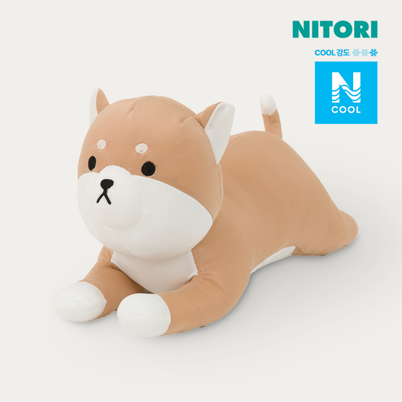 니토리 N-쿨 쿠션 인형 멍뭉이 (L)