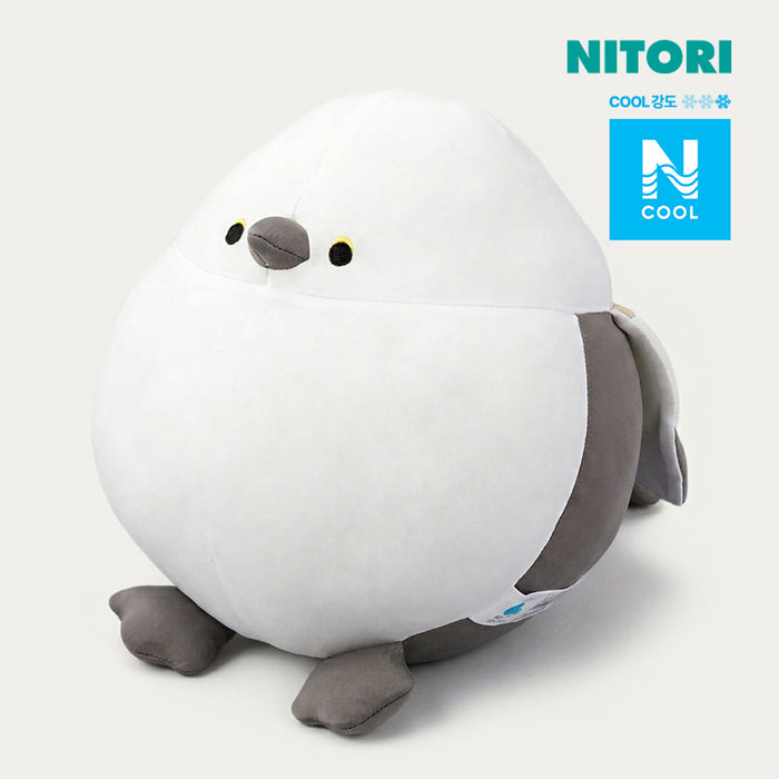 니토리 N-쿨 쿠션 인형 오목눈이 막내