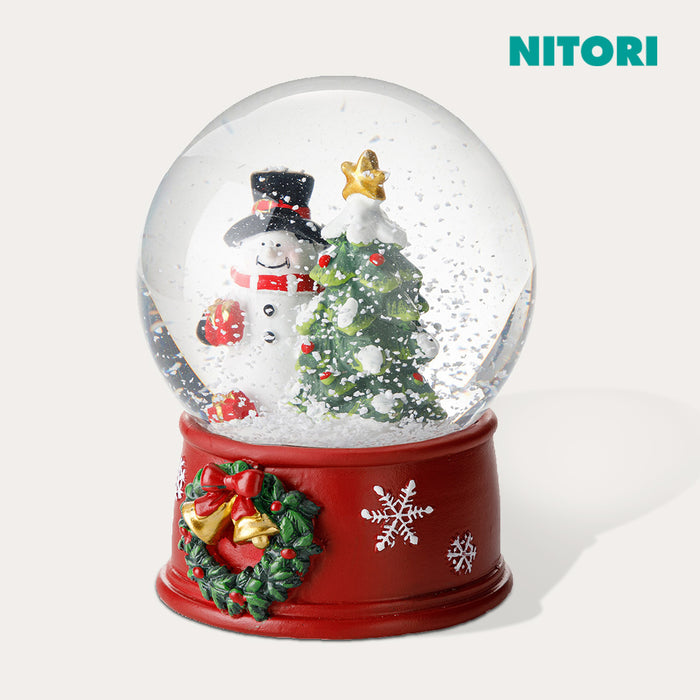 니토리 크리스마스 스노우볼 눈사람 (L)