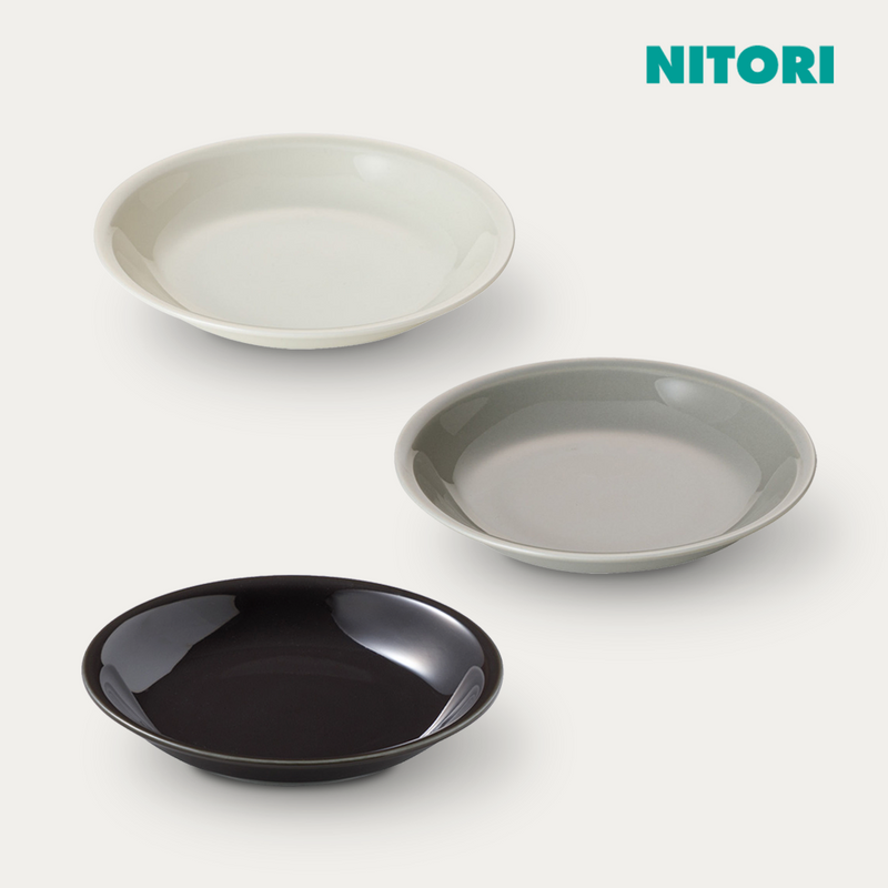 니토리 초경량 카루에클레 림 플레이트 (12cm)