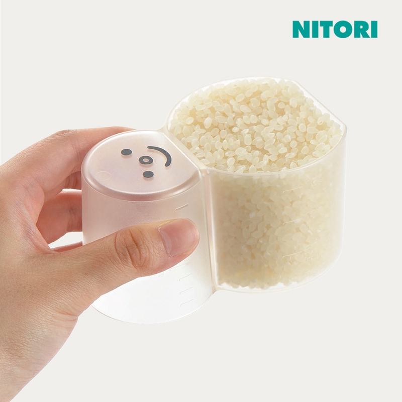 니토리 눈사람 쌀 계량컵 180ml