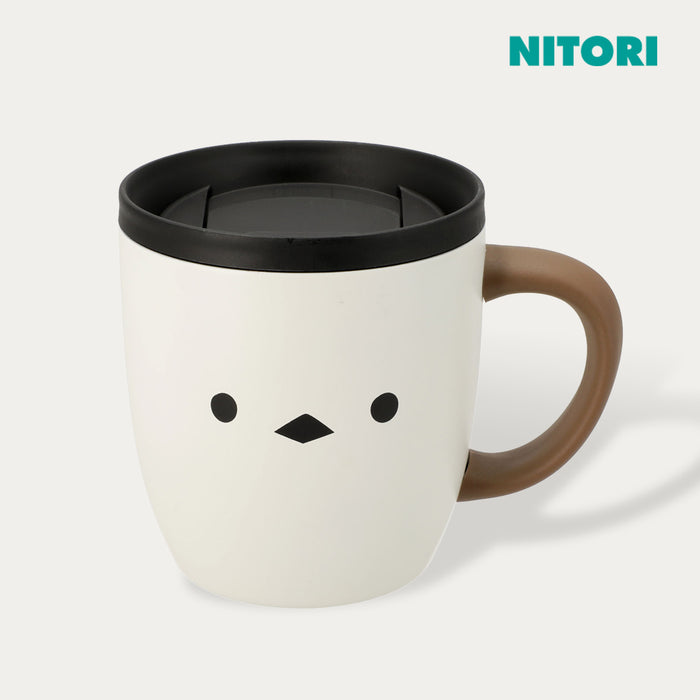 니토리 오목눈이 스테인리스 진공 머그컵 (260㎖)