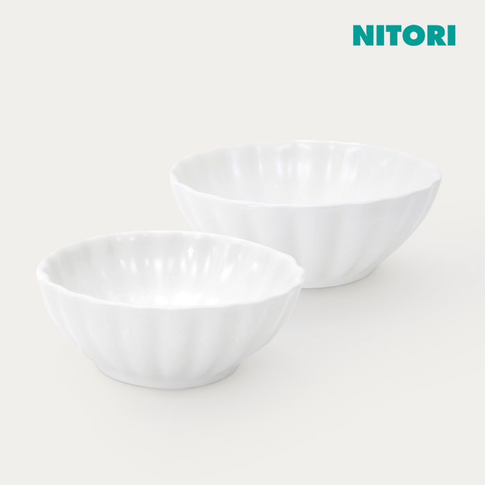 니토리 국화꽃 그릇 (M,L)