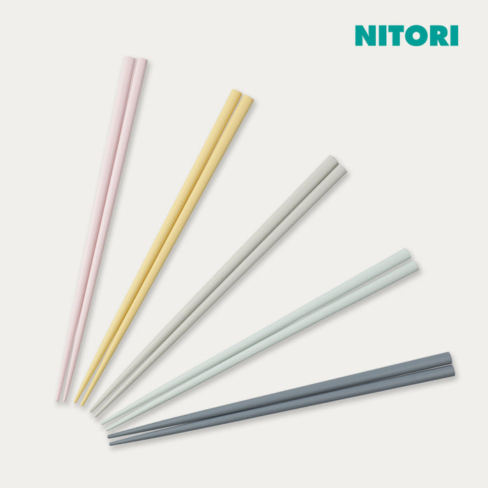 니토리 컬러 젓가락 한츠야 5p 세트
