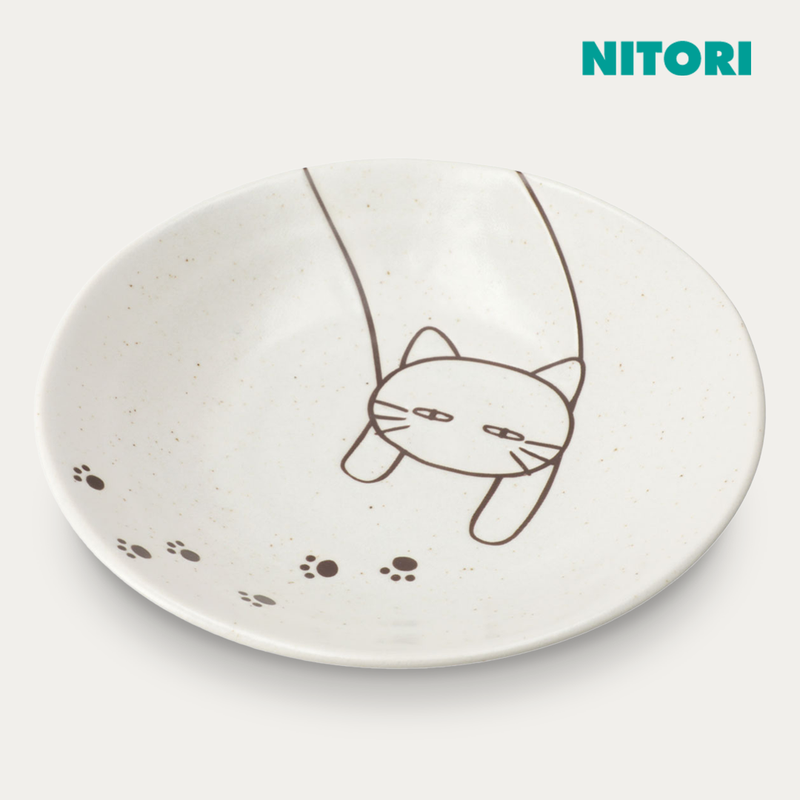니토리 초경량 카루에클레 데코네코 딥플레이트 5p 세트