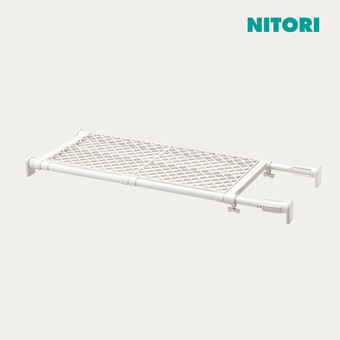 니토리 무타공 압축 와이드 수납선반 (MW73)
