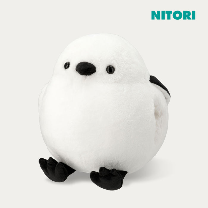 니토리 핸드워머 쿠션 오목눈이