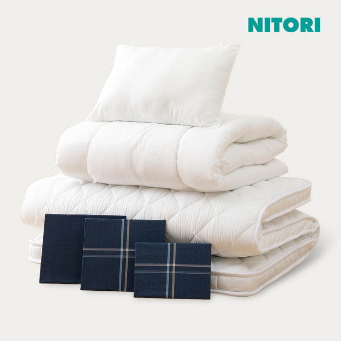 니토리 볼륨 침구 8종 세트 (D)