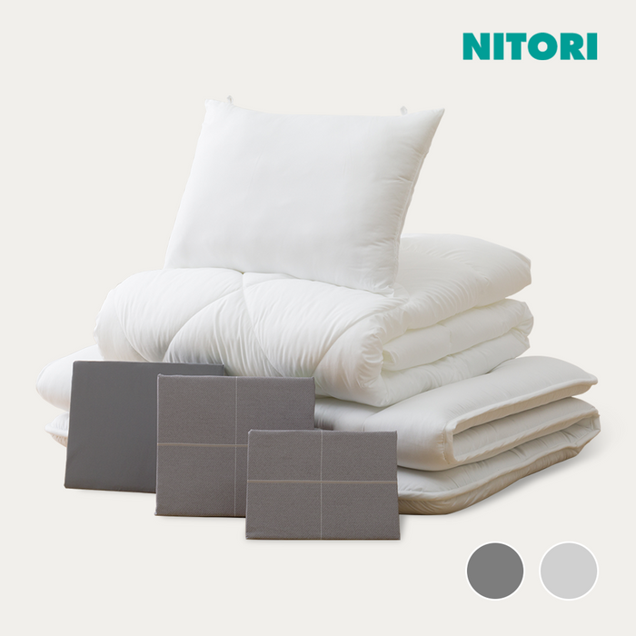 니토리 올인원 침구 8종 세트 (D)
