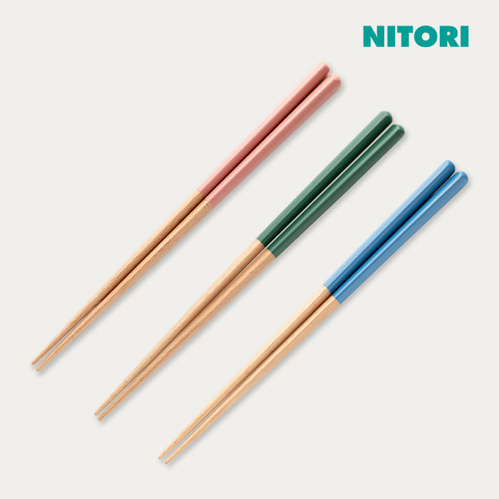니토리 우드 젓가락 삼각