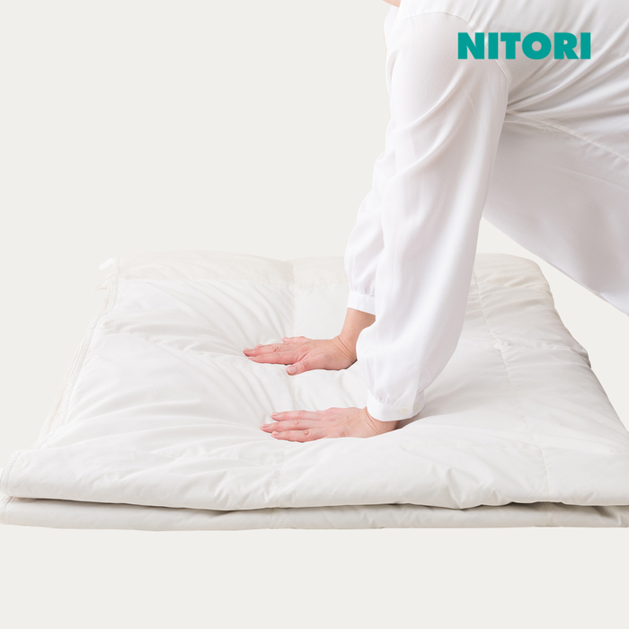 니토리 세탁 가능 다운 파일 이불 (D)