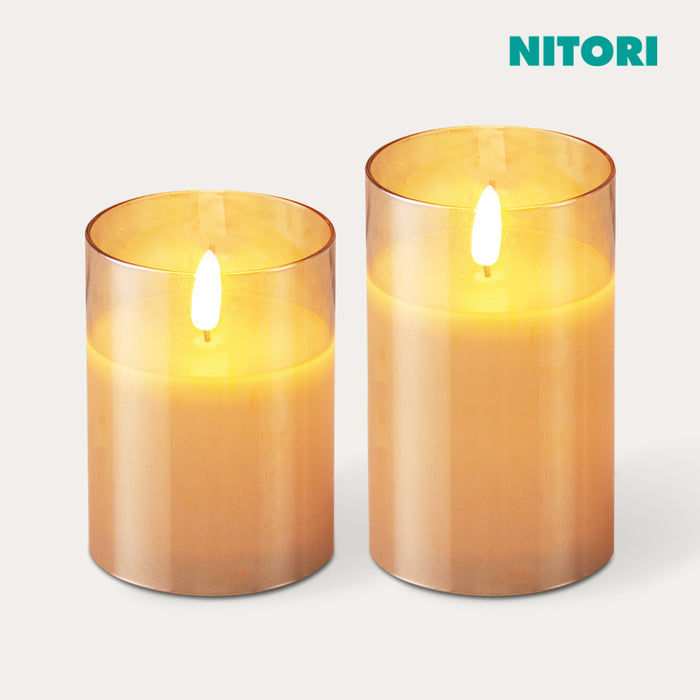 니토리 크리스마스 장식 LED 캔들 (S)