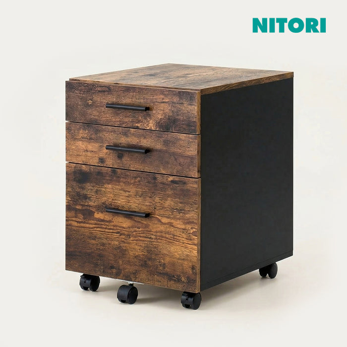 니토리 이동식 서랍장 N스테인 (40㎝)