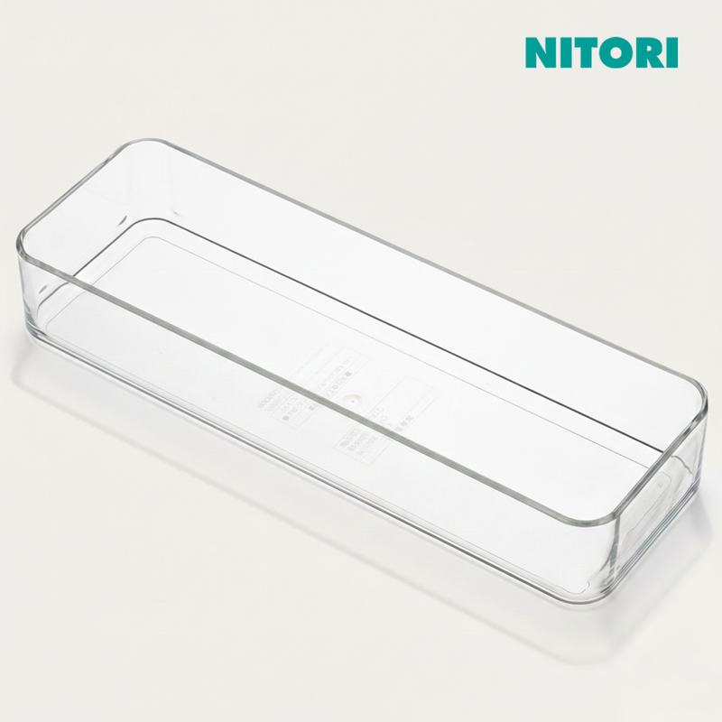 니토리 정리 트레이 N블랑 클리어 (L)