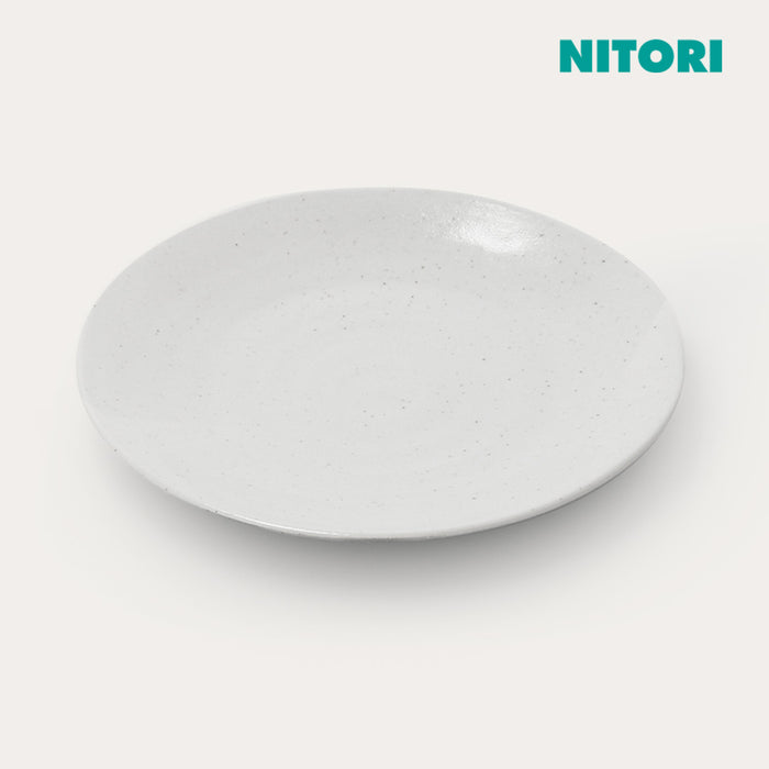 니토리 초경량 카루에클레 시로카라츠 원형 접시(L)