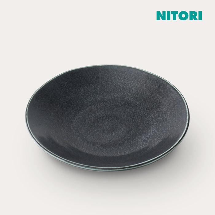 니토리 초경량 카루에클레 이부시텐모쿠 원형 접시 (S,M)