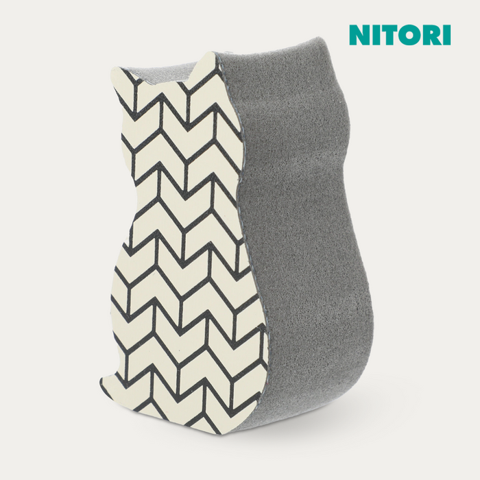 니토리 유리 스펀지 고양이