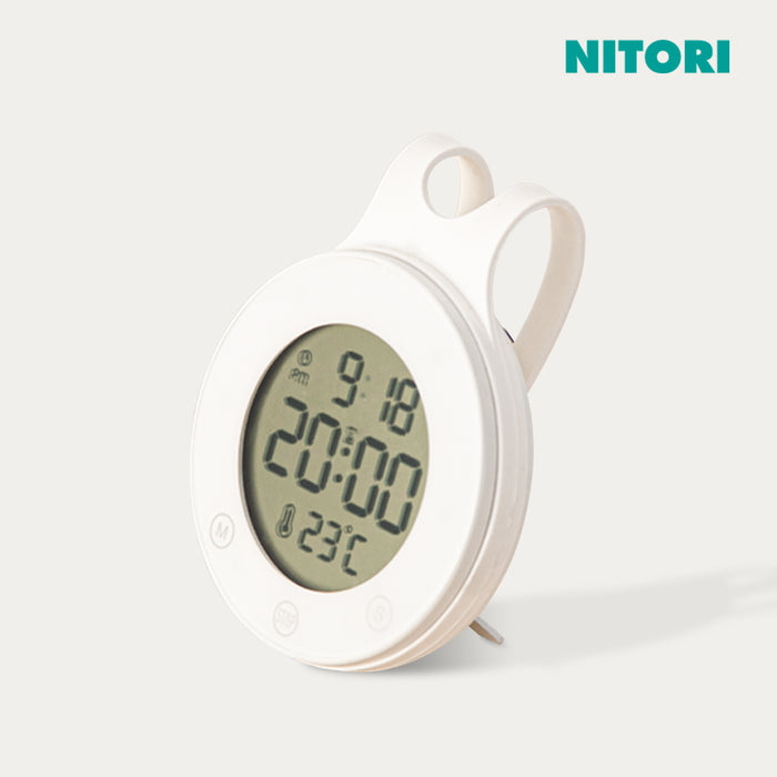 니토리 욕실 타이머 방수 시계