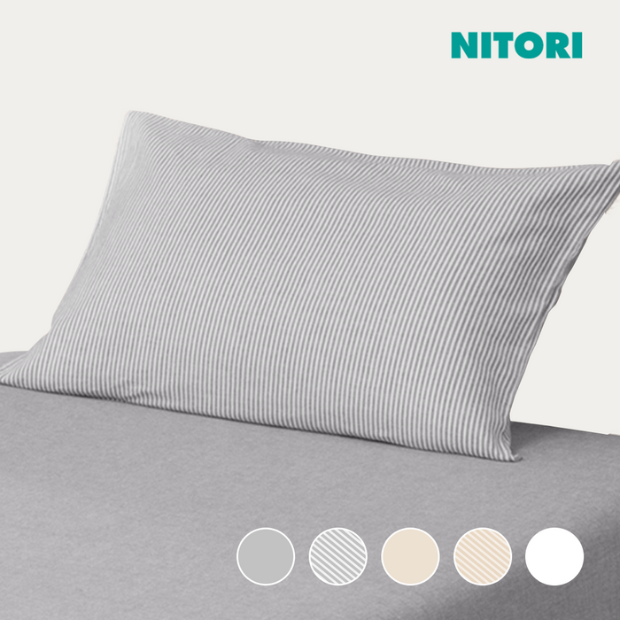 코튼 워시 베개커버