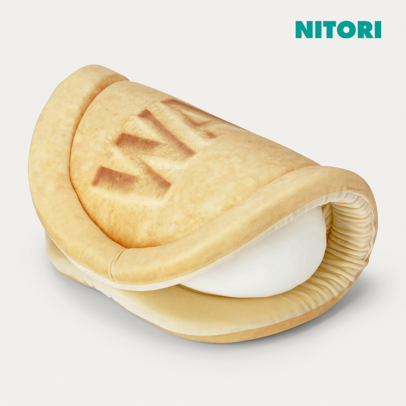 니토리 모찌모찌 와플 쿠션