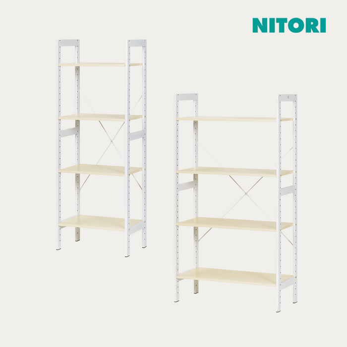 니토리 4단선반 어드밴스 (내츄럴)