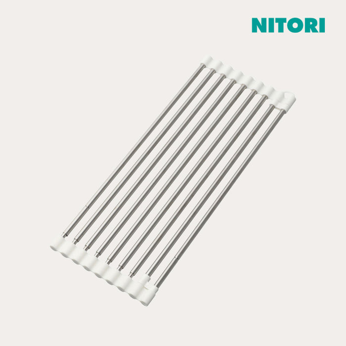 니토리 스테인리스 슬라이드 주방 건조대