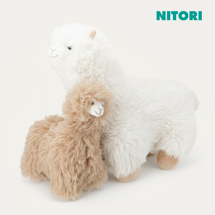 니토리 알파카 쿠션 인형 (S,L)