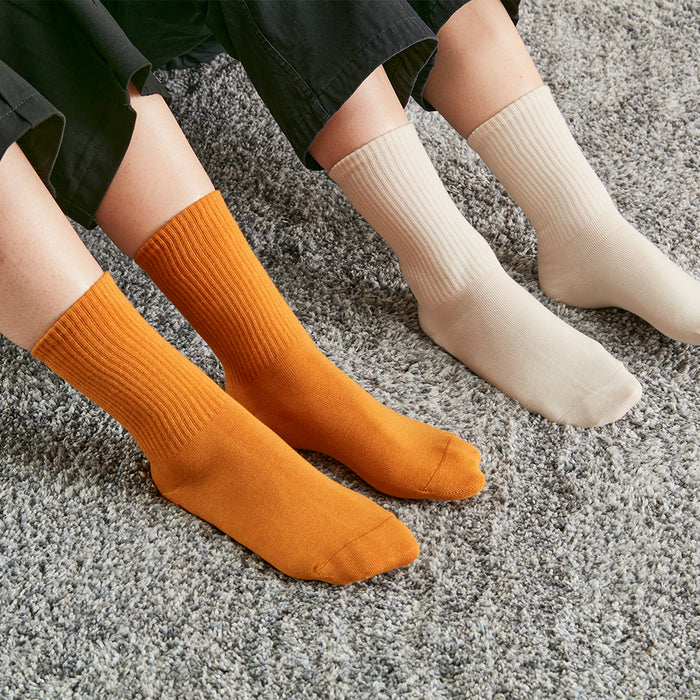 여성 중목 양말