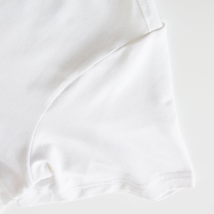 여성 모달 코튼 U넥 반팔 티셔츠