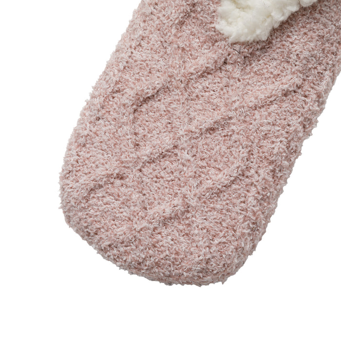 니토리 N-웜 보아 니트형 실내 덧신 M (2컬러)