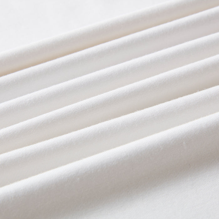 여성 모달 코튼 U넥 반팔 티셔츠