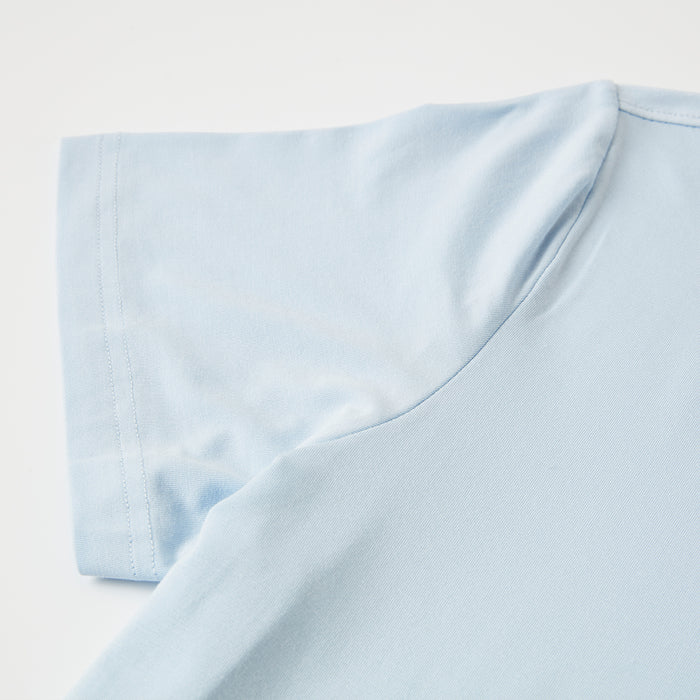 여성 모달 코튼 U넥 반팔 티셔츠