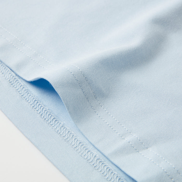 여성 모달 코튼 U넥 반팔 티셔츠