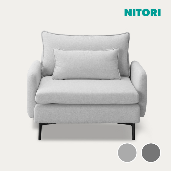 니토리 N쉴드 패브릭 1인소파 MS01L 팔걸이형
